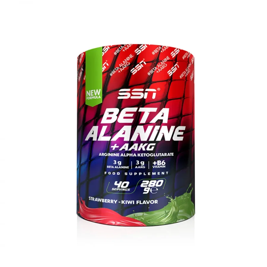 SSN Sports Ssn Beta Alanin Refuel Aakg Çilek Kivi Aromalı Takviye Edici Gıda 280 G — 280g 9 servis