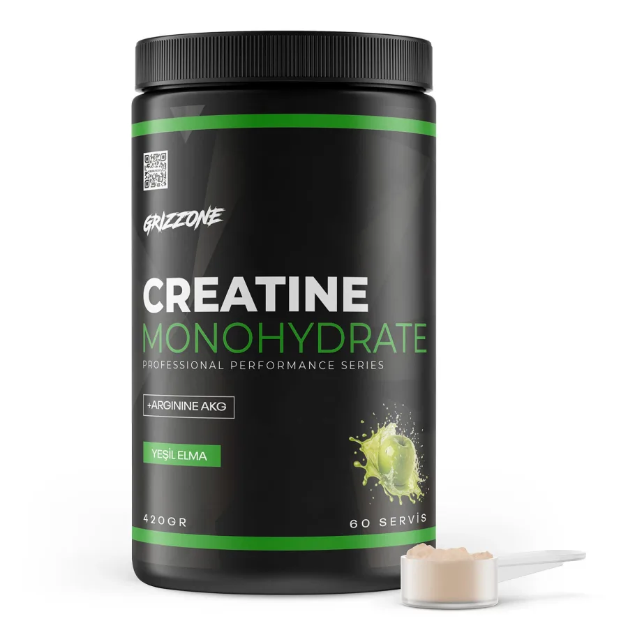 Grizzone Creatine Monohydrate ( Aromali ) — 420g 60 servis