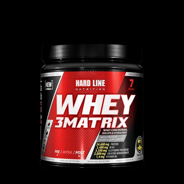 Hardline Whey 3matrix 210 Gr — 210g 7 servis