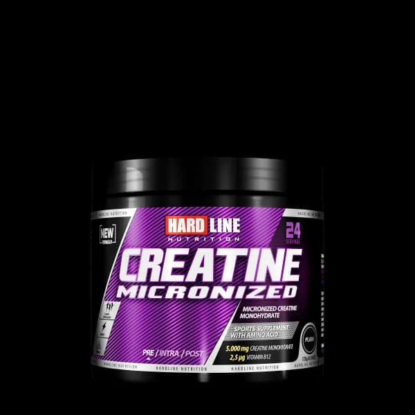 Hardline Kreatin Mikronize 120 Gr — 120g 24 servis
