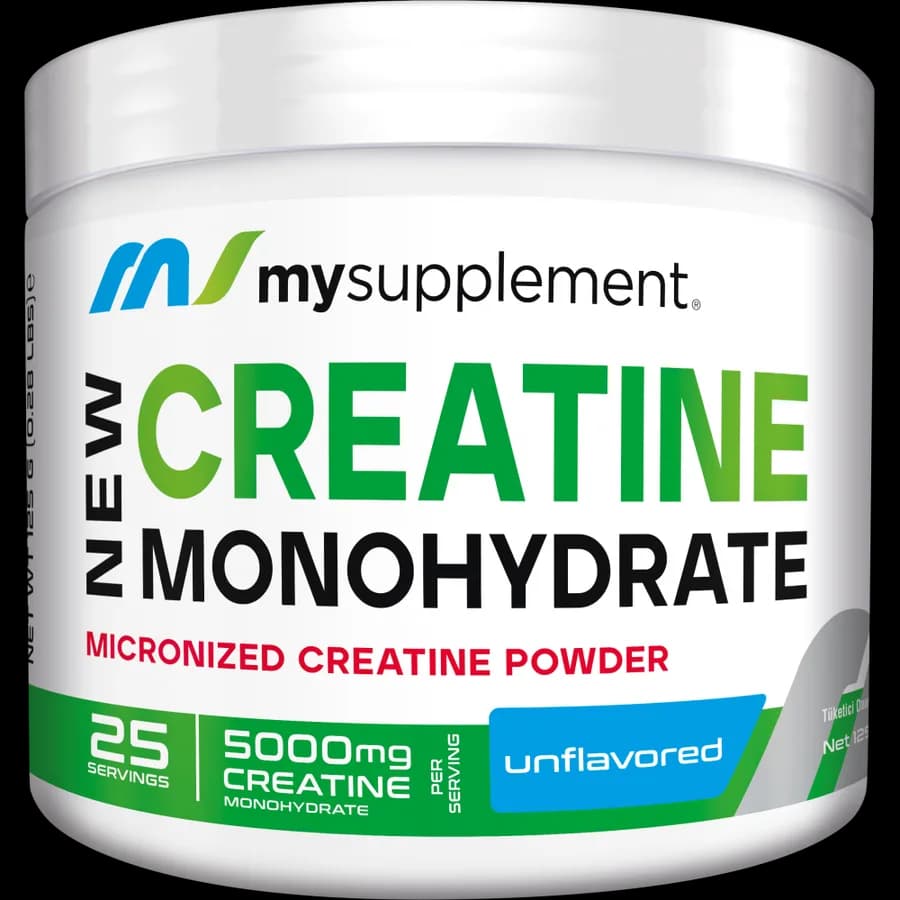 MySupplement Creatine Monohydrate Aromasız 125g — 125g 25 servis