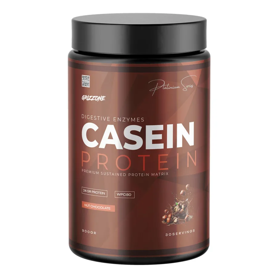 Grizzone Casein Protein — 900g 30 servis
