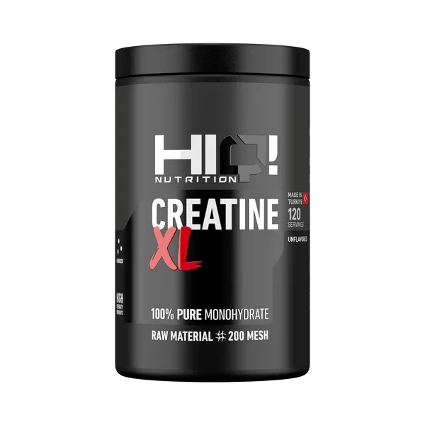 HIQ Creatine %100 Monohydrate Xl Unflavored — 600 g