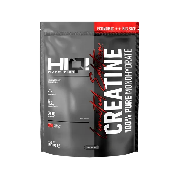 HIQ Creatine %100 Monohydrate Unflavored — 1000 g