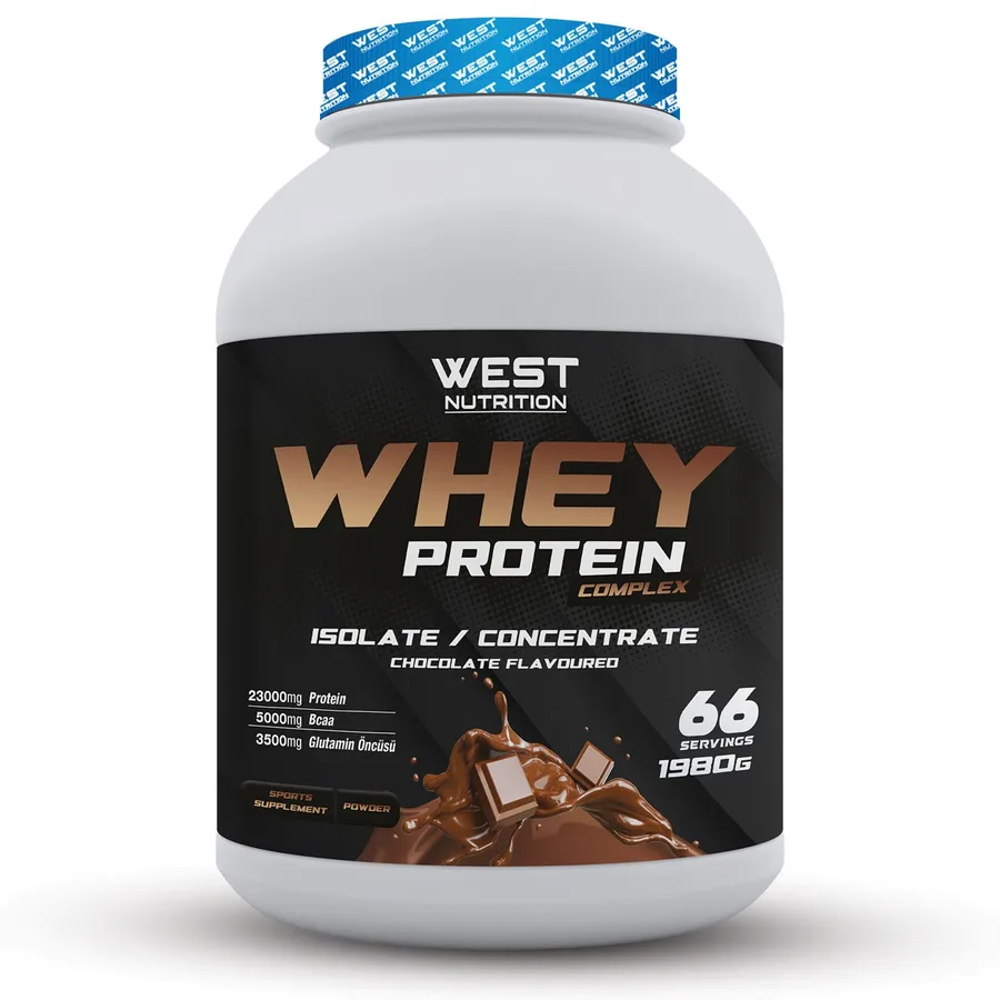 West Nutrition Kompleks Protein Tozu - Whey Complex İzole & Konsantre 66 Servis — 1980 g