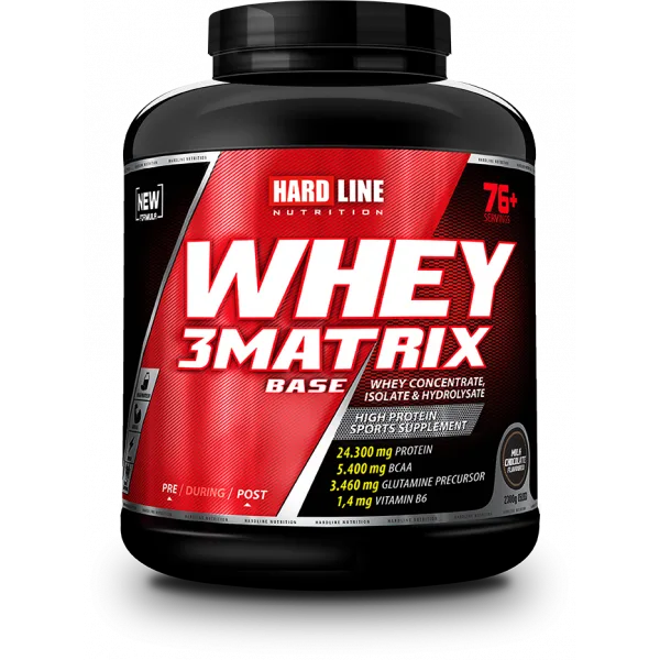 Hardline Whey 3matrix Base — 2300 g